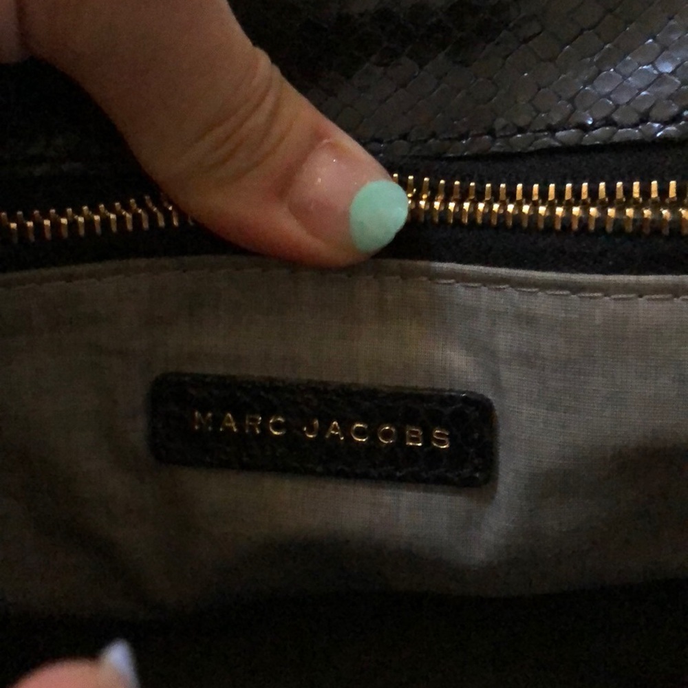Marc Jacobs Python Black Purse - image 5